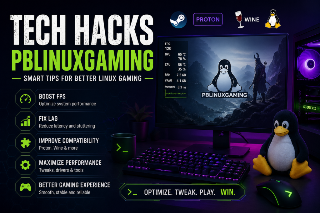 Tech Hacks PBLinuxGaming