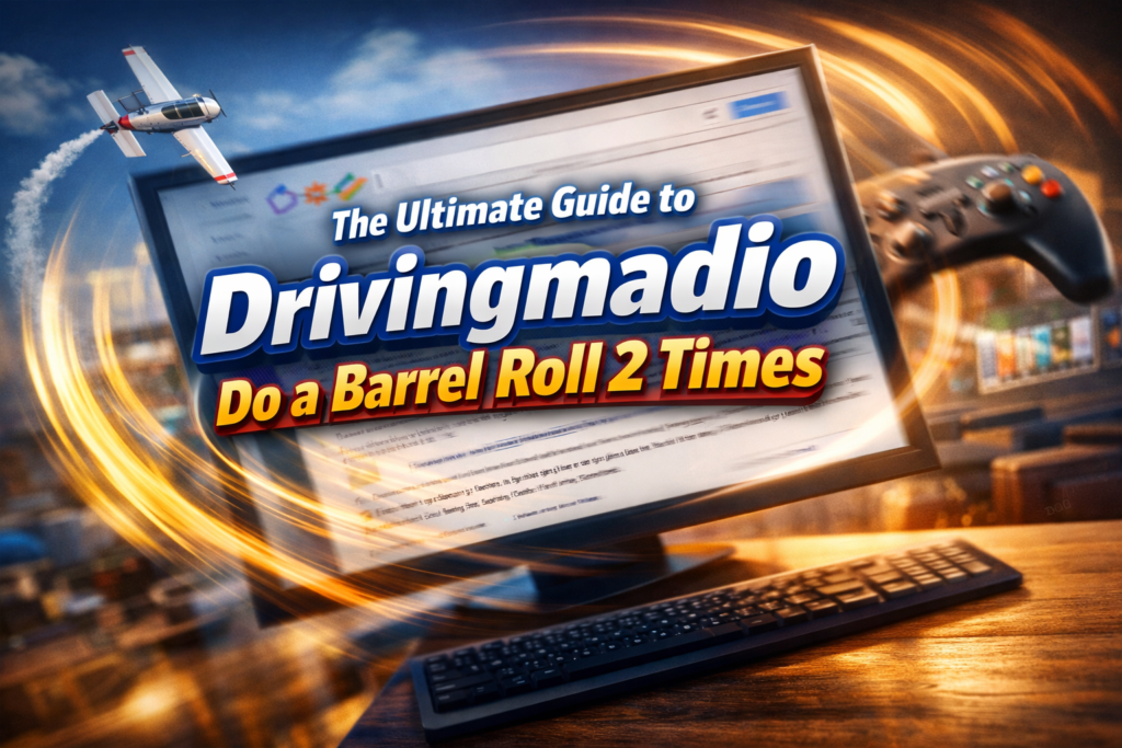 drivingmadio do a barrel roll 2 times