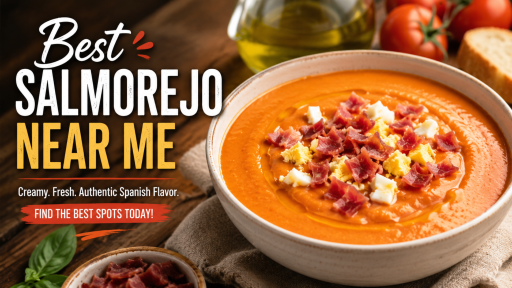 best salmorejo near me