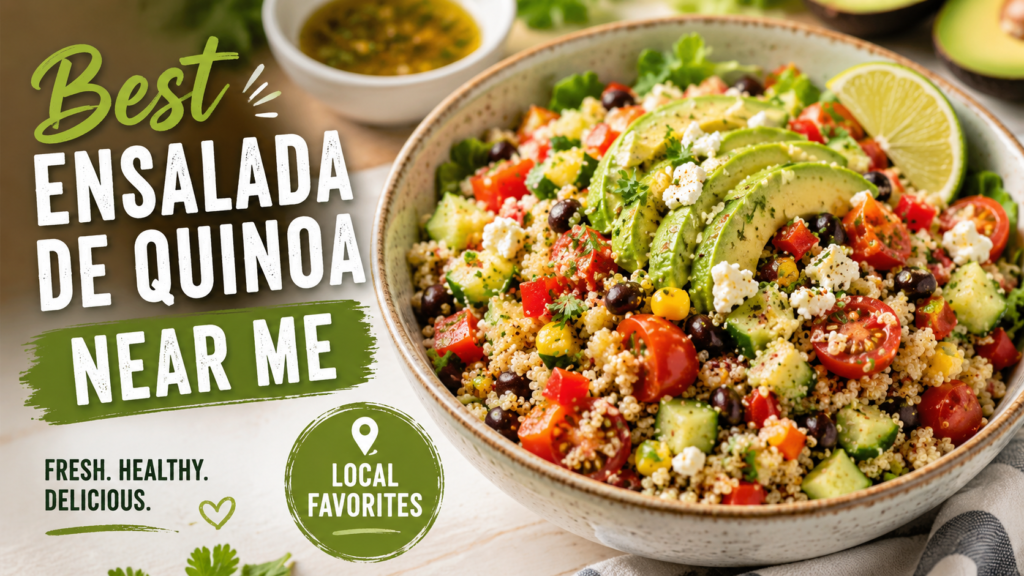 Best Ensalada de Quinoa Near Me for Fresh Flavor and Healthy Eating best ensalada de quinoa near me