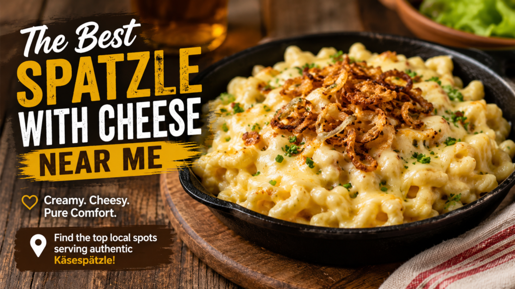 best spatzle with cheese near me