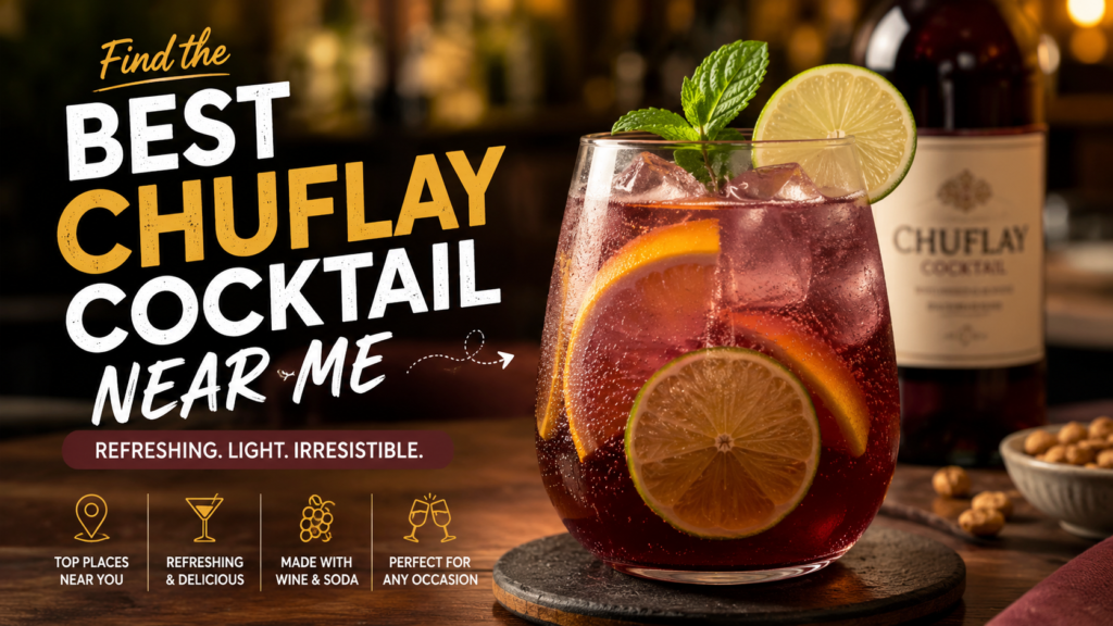 Best Chuflay Cocktail Near Me
