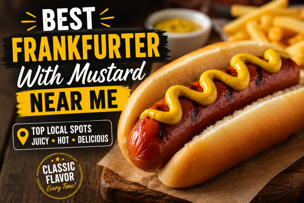 Best Frankfurter With Mustard Near Me: Where to Find the Most Flavorful Bite in Town Best Frankfurter With Mustard Near Me