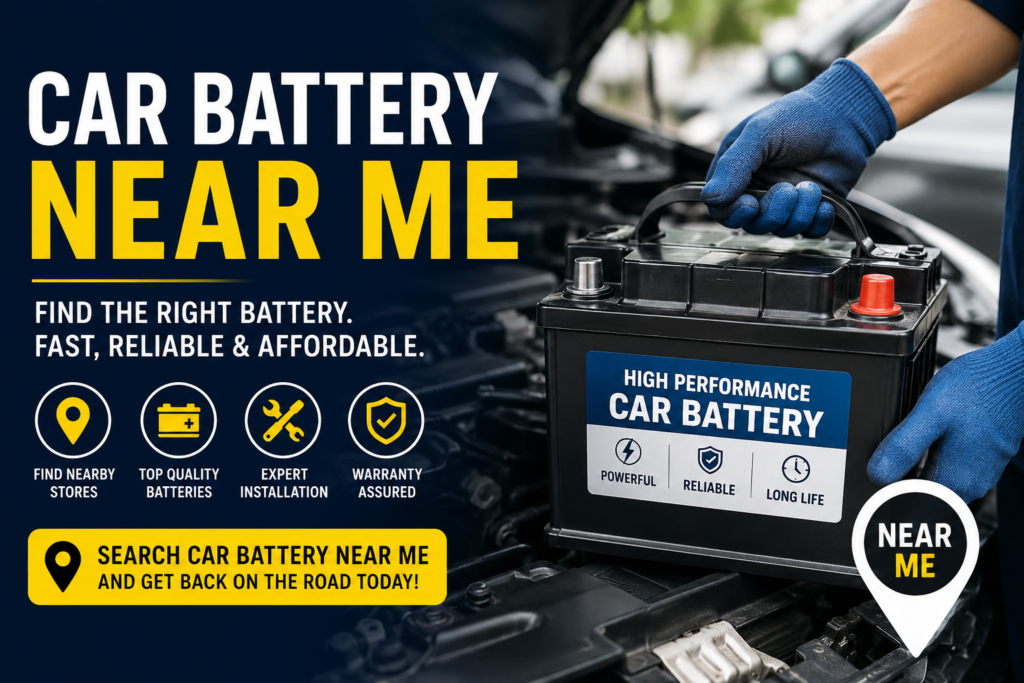 Car Battery Near Me – The Complete Guide to Finding the Right Battery Fast Car Battery Near Me