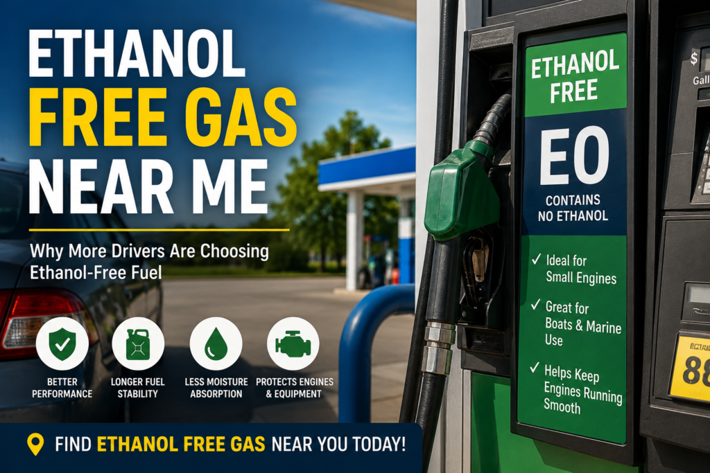 Ethanol Free Gas Near Me: The Complete Guide to Finding Better Fuel for Your Vehicle and Equipment Ethanol Free Gas Near Me