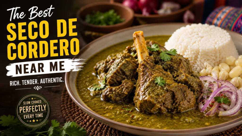 Best Seco de Cordero Near Me – Top Places for Authentic Flavorful Lamb Stew best seco de cordero near me