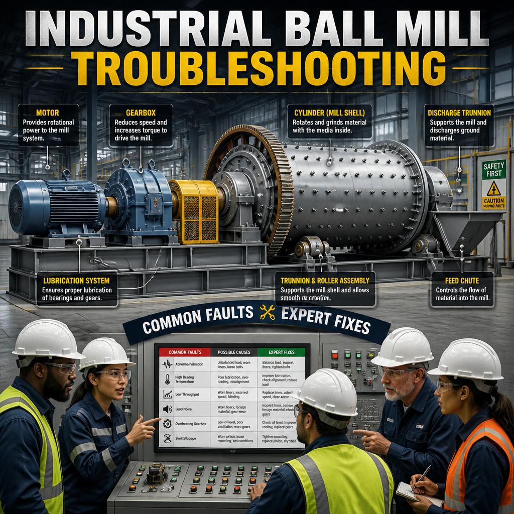 Industrial Ball Mill Troubleshooting