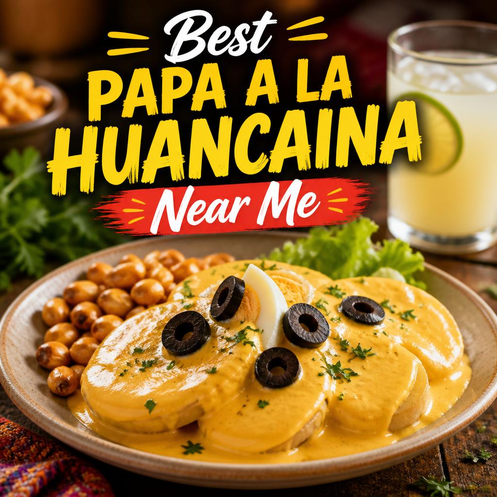 Best Papa a la Huancaina Near Me