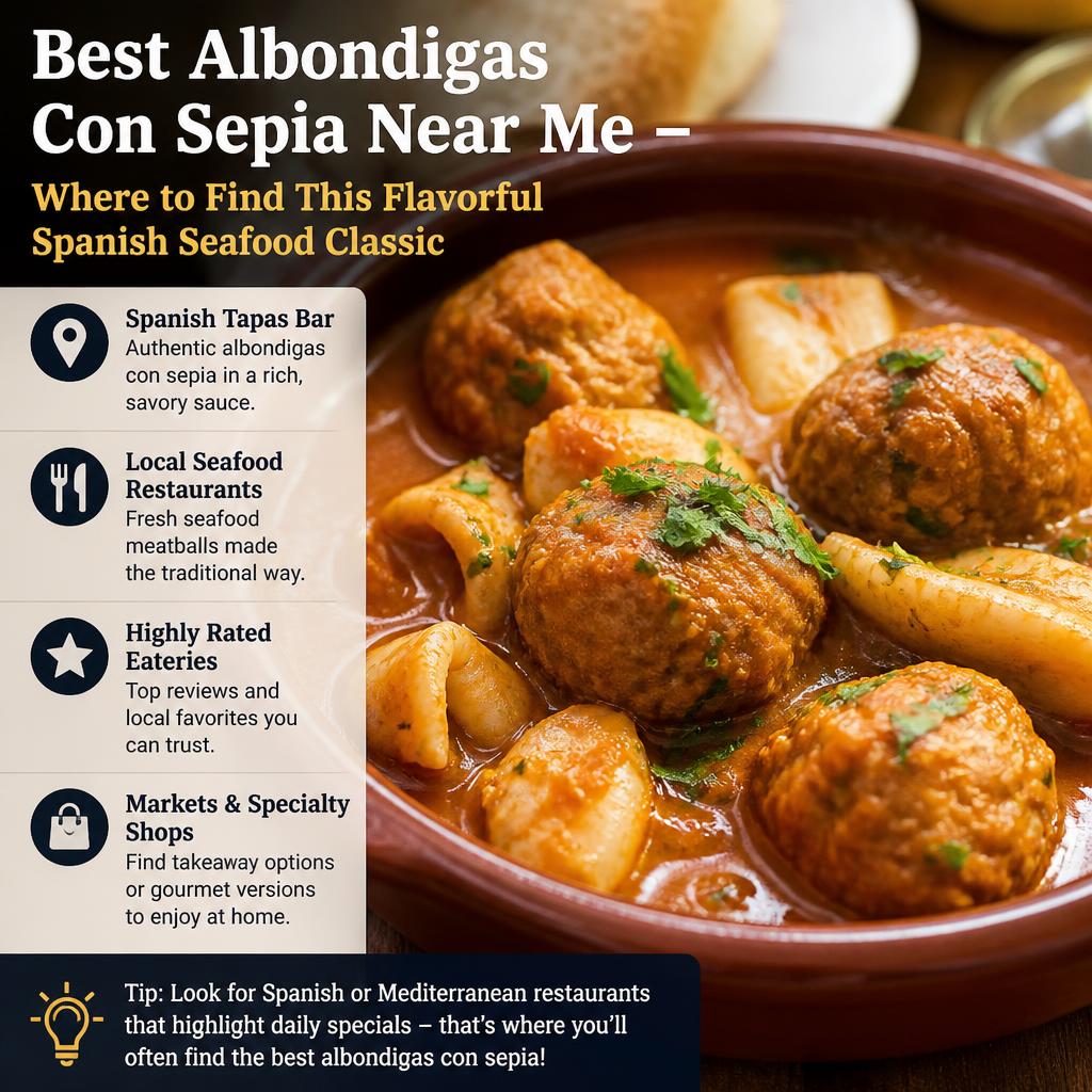 Best Albondigas Con Sepia Near Me