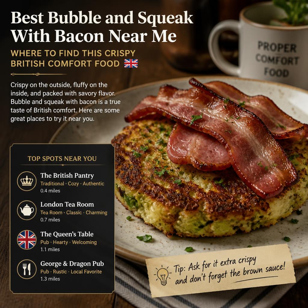 Best Bubble and Squeak With Bacon Near Me: Where to Find This Crispy British Comfort Food Best Bubble and Squeak With Bacon Near Me