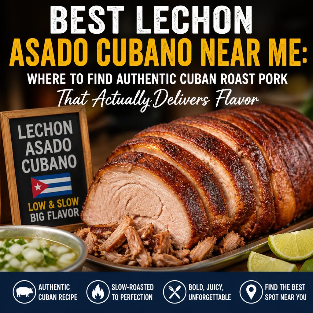 Best Lechon Asado Cubano Near Me: Where to Find Authentic Cuban Roast Pork That Actually Delivers Flavor best lechon asado cubano near me