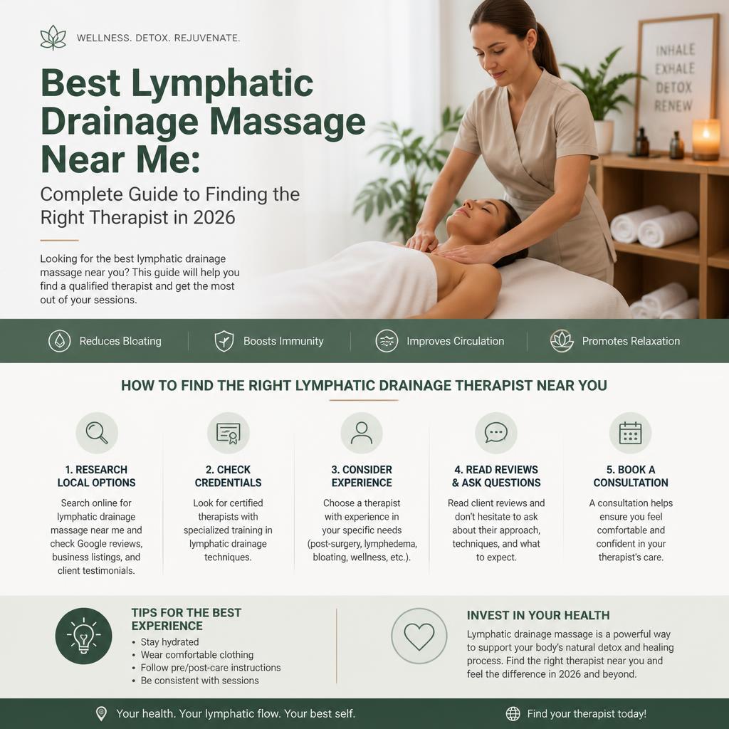 Best Lymphatic Drainage Massage Near Me