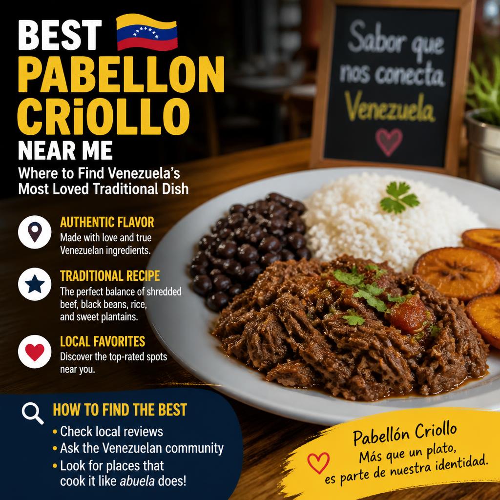Best Pabellon Criollo Near Me – Where to Find Venezuela’s Most Loved Traditional Dish Best Pabellon Criollo Near Me