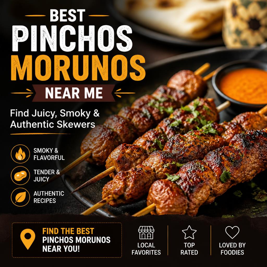 Best Pinchos Morunos Near Me – Find Juicy, Smoky & Authentic Skewers Best Pinchos Morunos Near Me