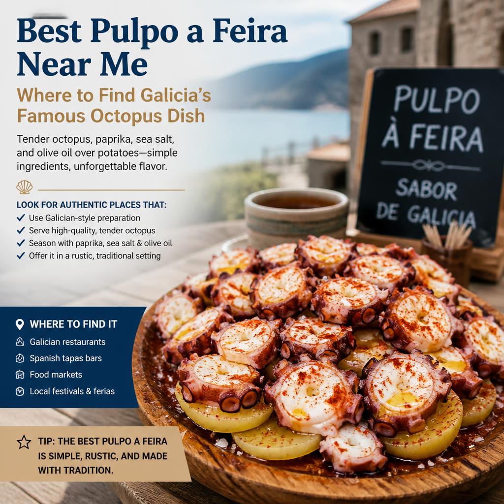 Best Pulpo a Feira Near Me – Where to Find Galicia’s Famous Octopus Dish Best Pulpo a Feira Near Me