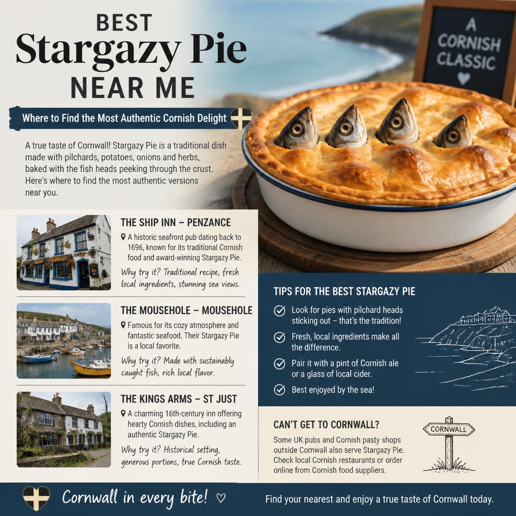 Best Stargazy Pie Near Me: Where to Find the Most Authentic Cornish Delight Best Stargazy Pie Near Me
