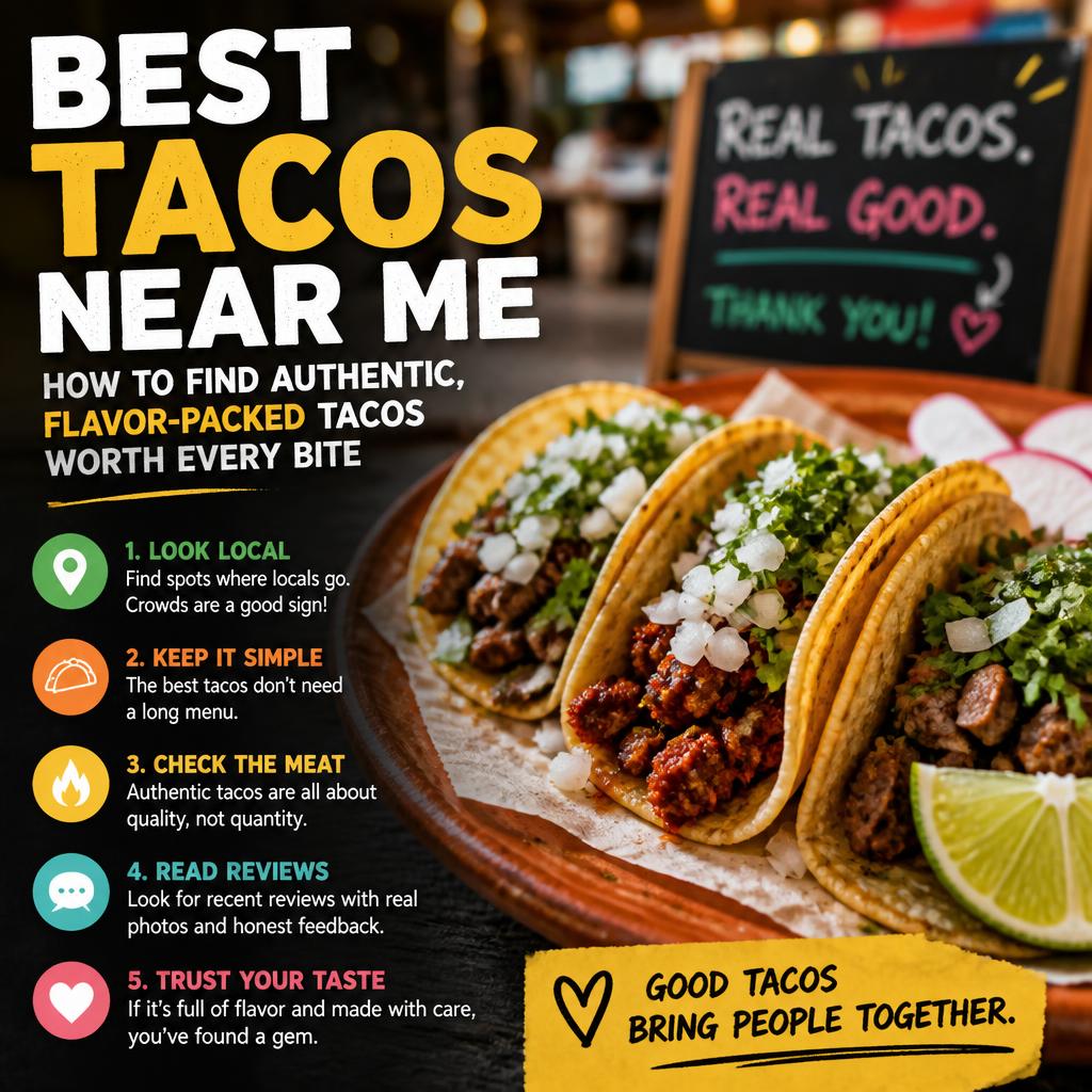 Best Tacos Near Me: How to Find Authentic, Flavor-Packed Tacos Worth Every Bite Best Tacos Near Me