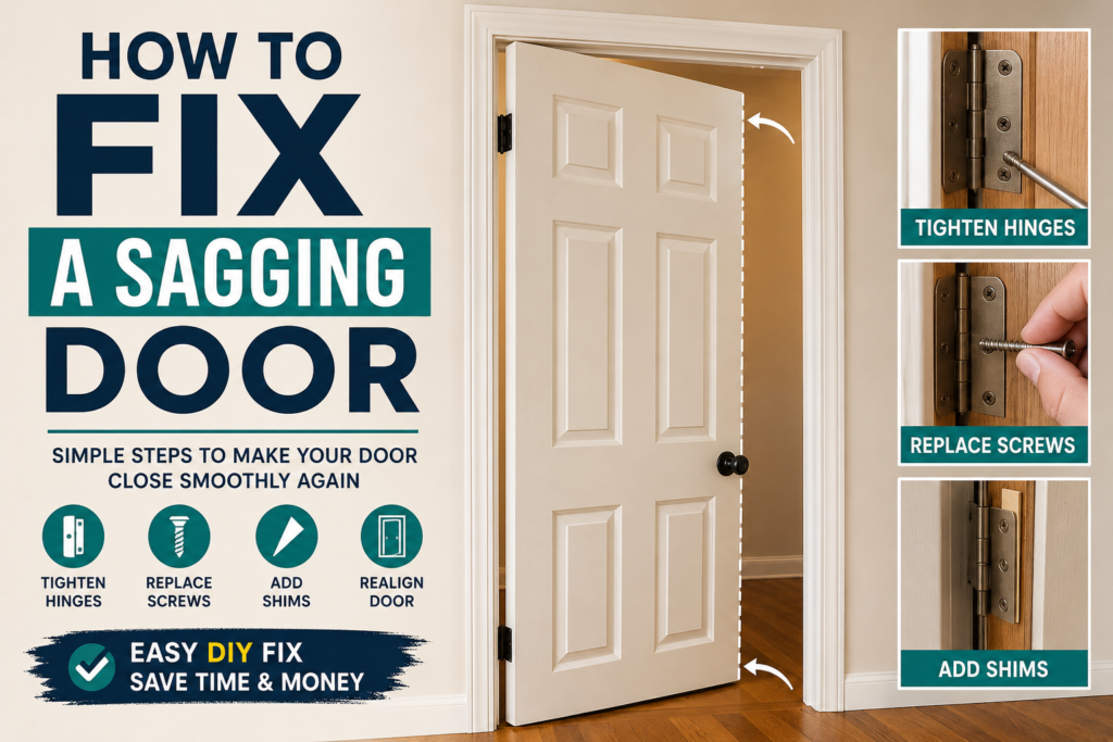 How to Fix a Sagging Door
