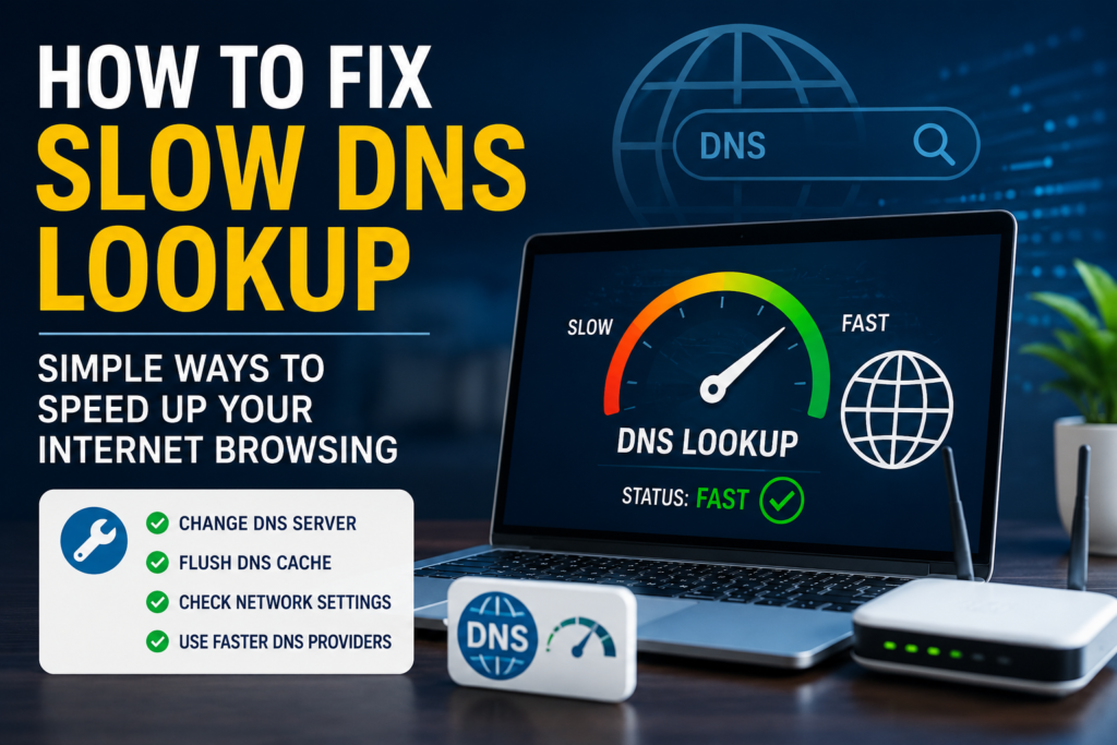 how to fix slow dns lookup