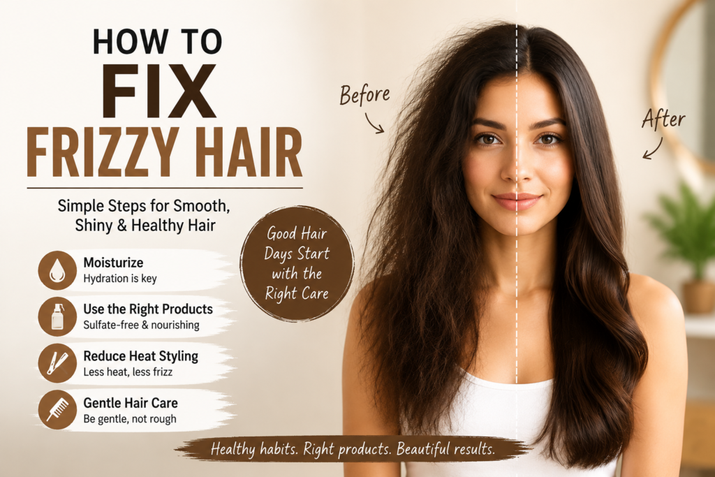 How to Fix Frizzy Hair: Ultimate Guide to Smooth, Silky Locks How to Fix Frizzy Hair