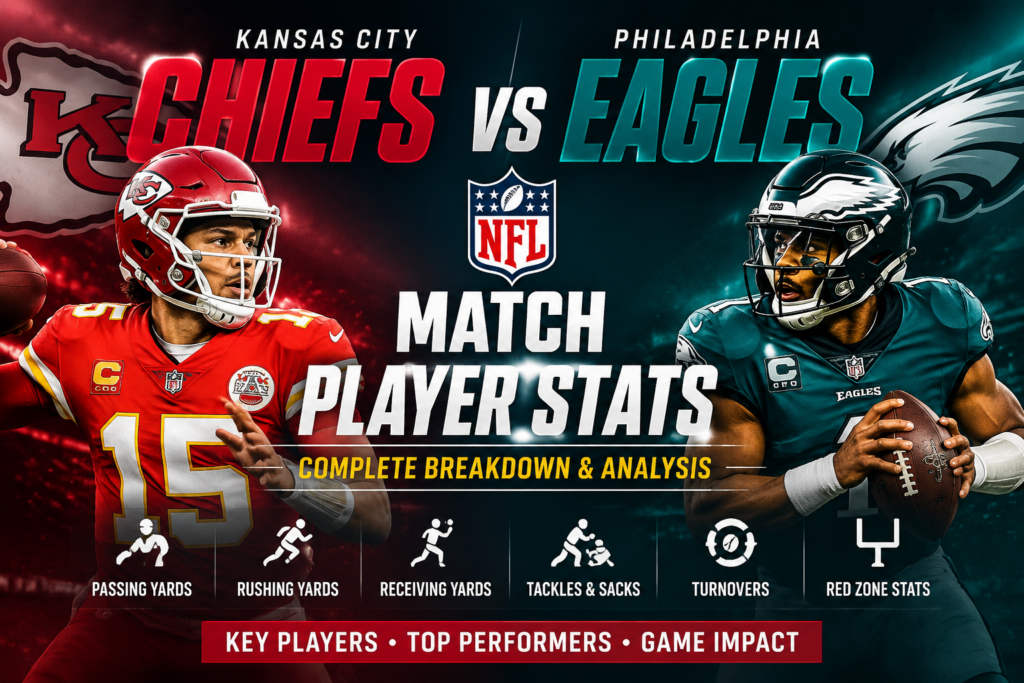 Kansas City Chiefs vs Philadelphia Eagles Match Player Stats: Complete Breakdown and Performance Analysis Kansas City Chiefs vs Philadelphia Eagles Match Player Stats