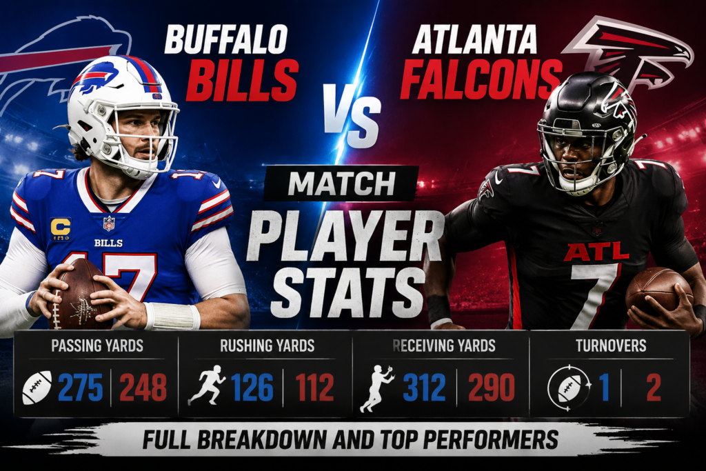 Buffalo Bills vs Atlanta Falcons Match Player Stats: Complete Breakdown and Performance Insights los angeles rams vs philadelphia eagles match player stats