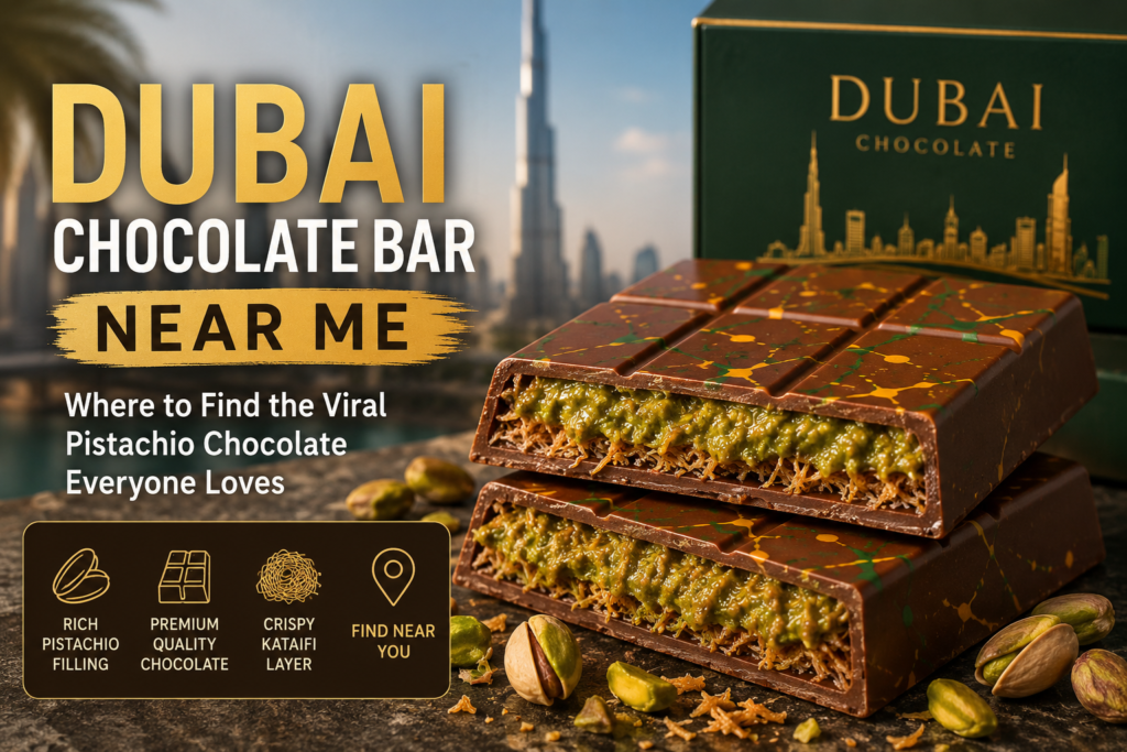 Dubai Chocolate Bar Near Me