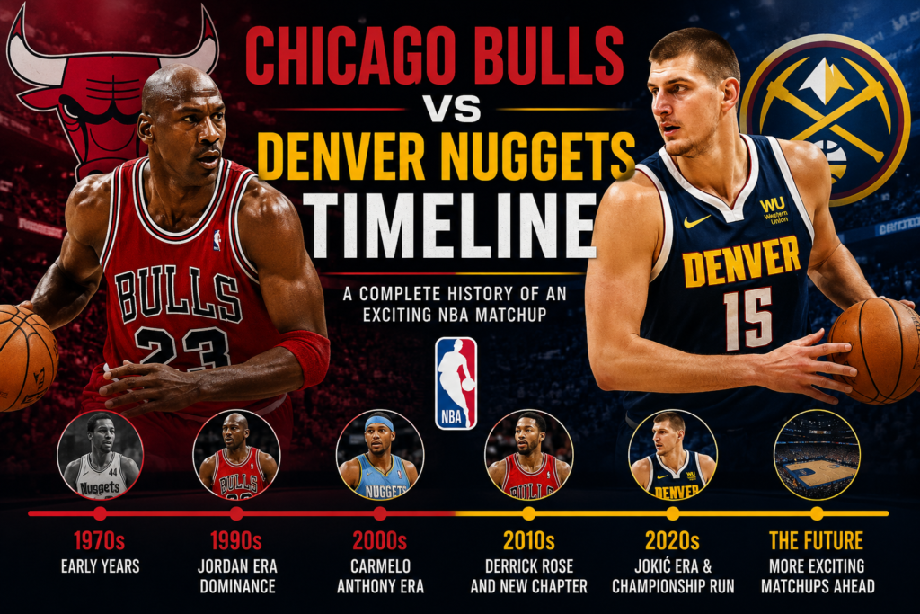 Chicago Bulls vs Denver Nuggets Timeline: A Complete Look at Their NBA History Chicago Bulls vs Denver Nuggets Timeline