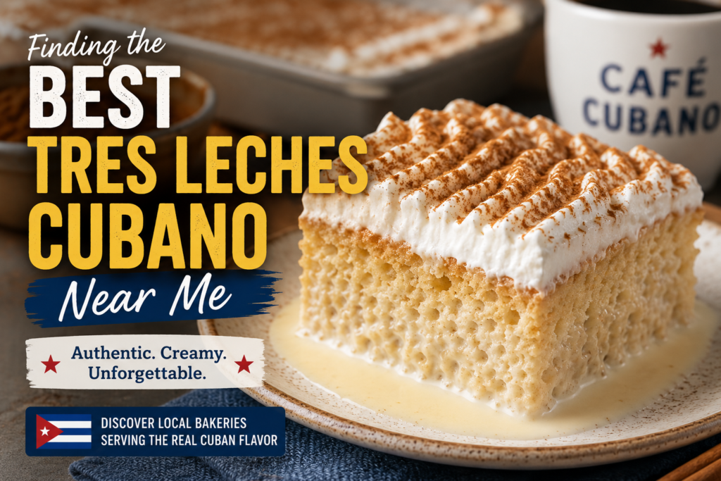 Best Tres Leches Cubano Near Me – A Complete Guide to Finding the Perfect Cuban Milk Cake Best Tres Leches Cubano Near Me