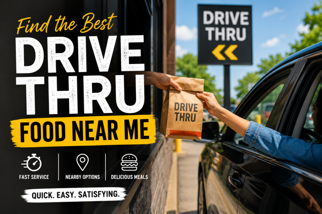Drive Thru Food Near Me: The Complete Guide to Fast, Convenient, and Delicious Meals Drive Thru Food Near Me