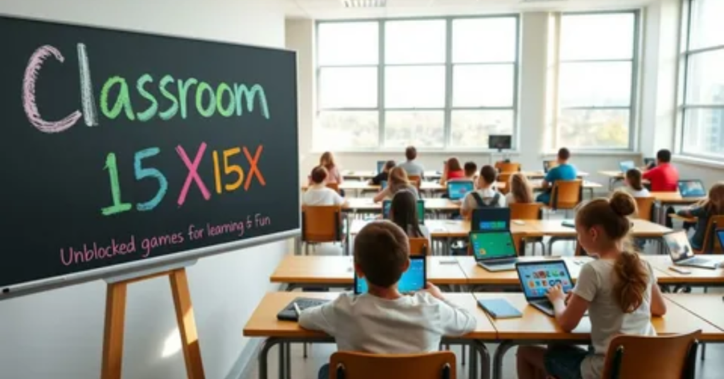 Classroom 15X: The Popular Platform Changing How Students Access Online Games classroom 15x