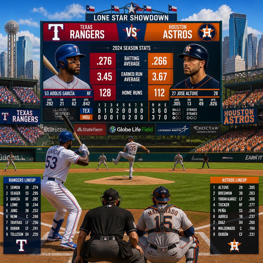 texas rangers vs houston astros match player stats: Key Performers, Score Summary, and Game Breakdown texas rangers vs houston astros match player stats