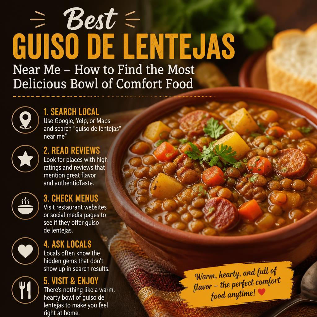 Best Guiso de Lentejas Near Me – How to Find the Most Delicious Bowl of Comfort Food Best Guiso de Lentejas Near Me