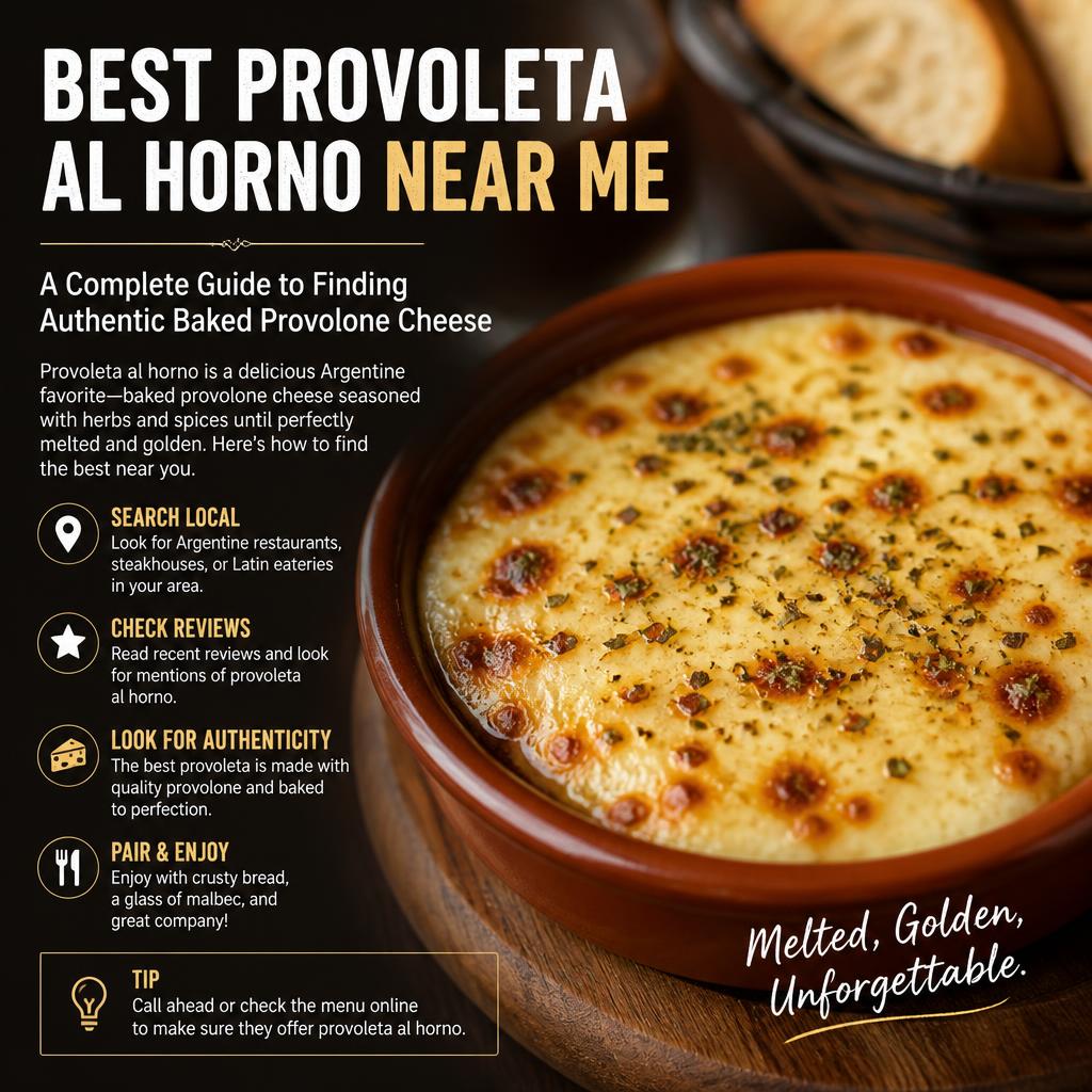 Best Provoleta al Horno Near Me – A Complete Guide to Finding Authentic Baked Provolone Cheese Best Provoleta al Horno Near Me