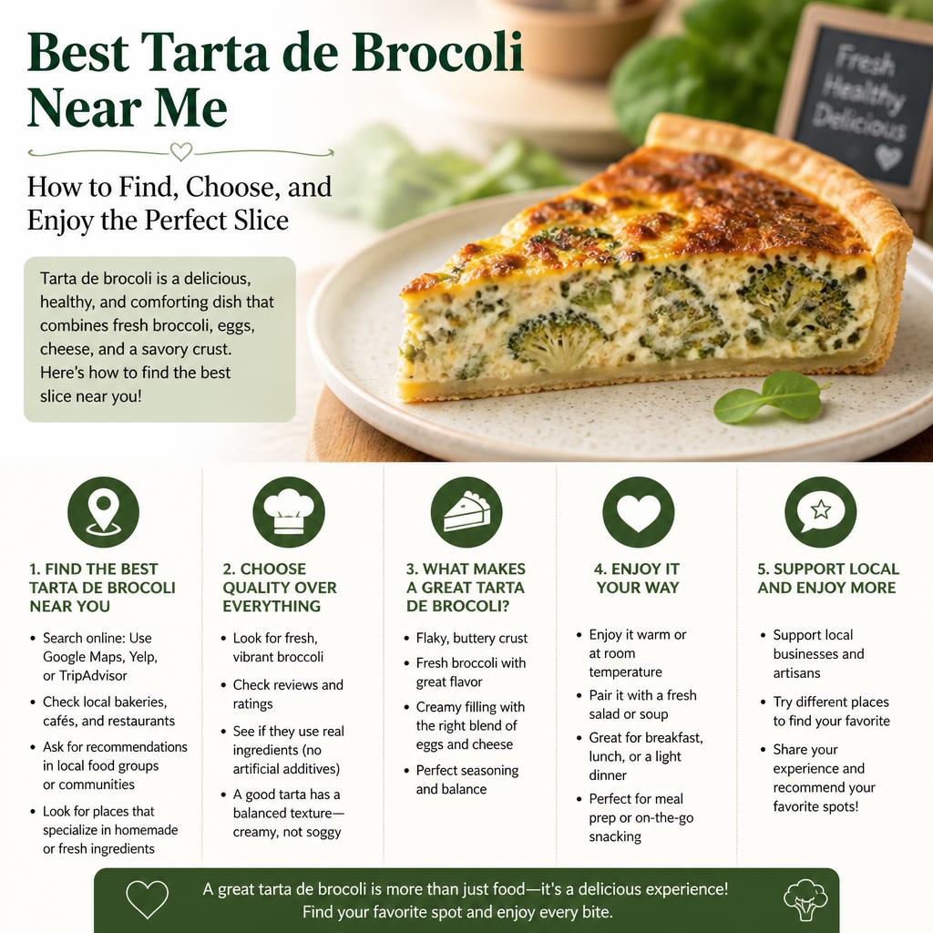 Best Tarta de Brocoli Near Me – How to Find, Choose, and Enjoy the Perfect Slice Best Tarta de Brocoli Near Me