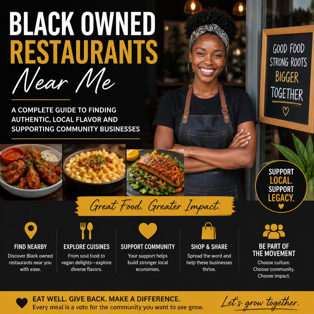 Black Owned Restaurants Near Me: A Complete Guide to Finding Authentic, Local Flavor and Supporting Community Businesses Black Owned Restaurants Near Me