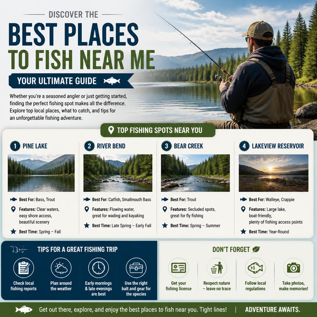 Best Places to Fish Near Me