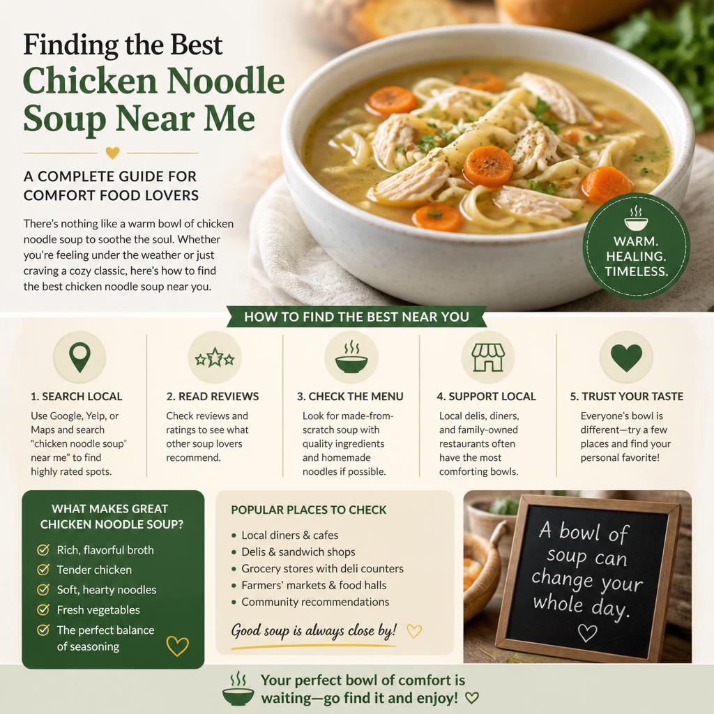 chicken noodle soup near me