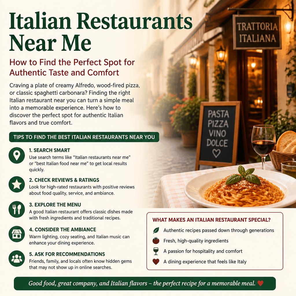 Italian Restaurants Near Me