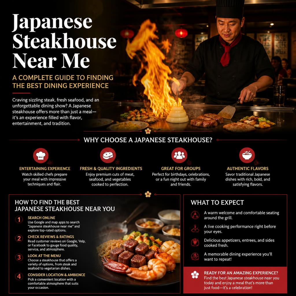 Japanese Steakhouse Near Me – A Complete Guide to Finding the Best Dining Experience Japanese Steakhouse Near Me
