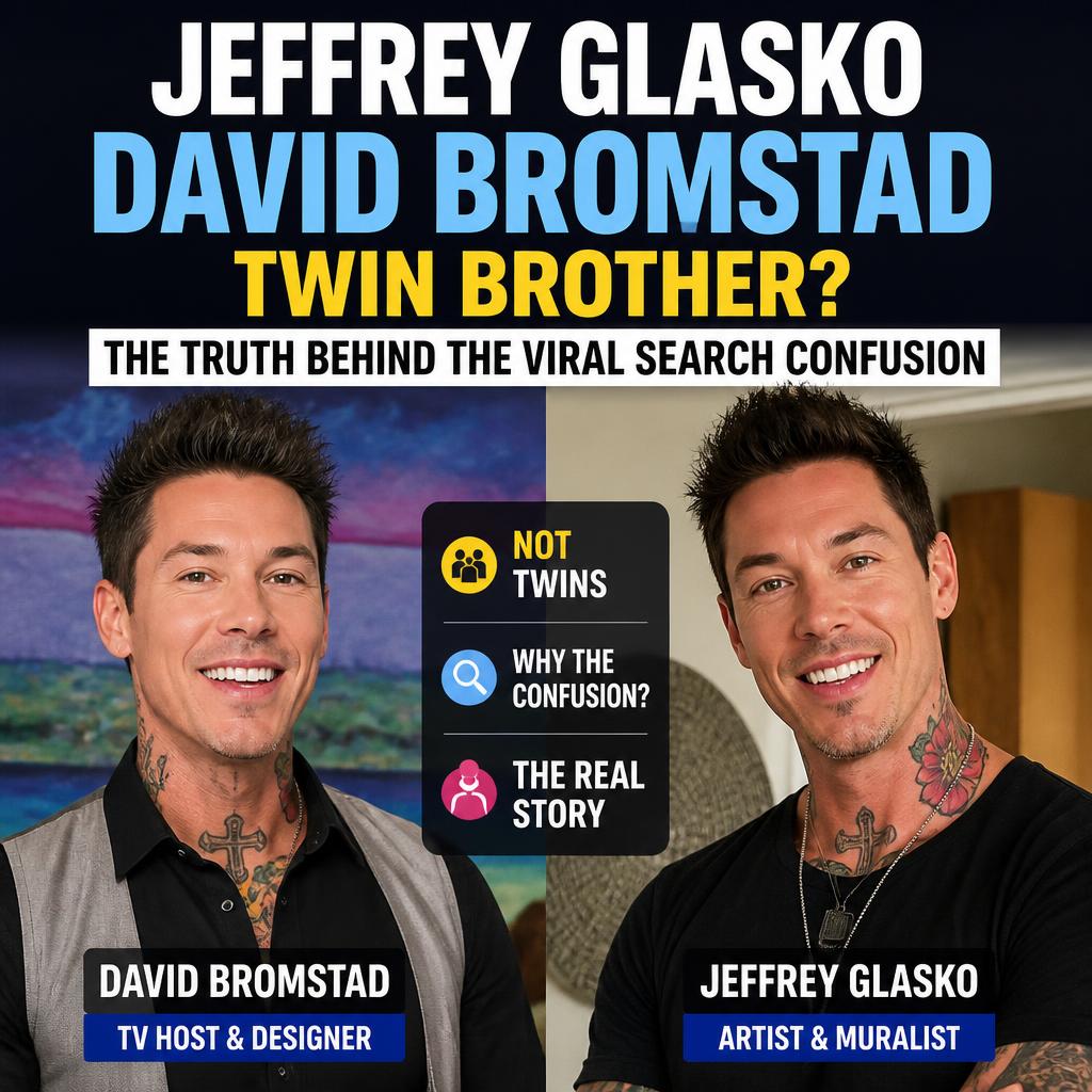 Jeffrey Glasko David Bromstad Twin Brother