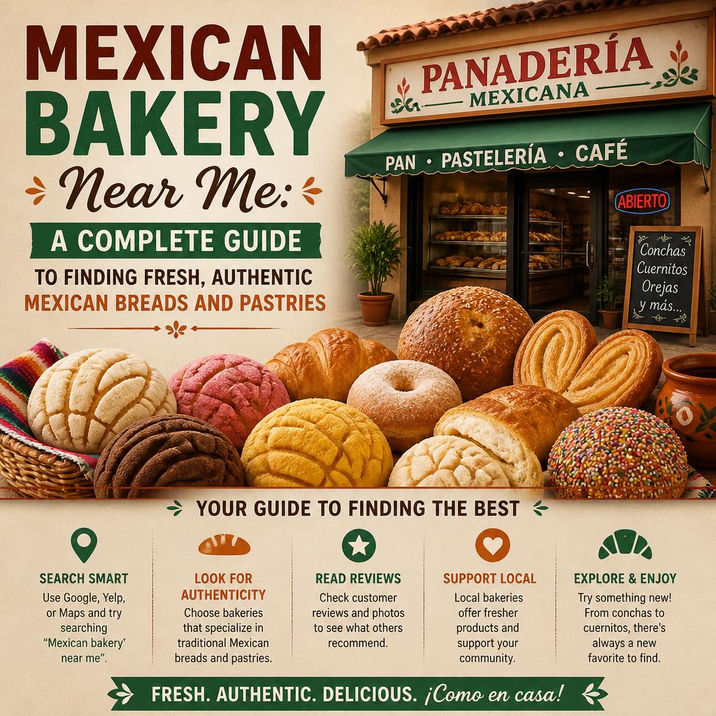 Mexican Bakery Near Me: A Complete Guide to Finding Fresh, Authentic Mexican Breads and Pastries Mexican Bakery Near Me