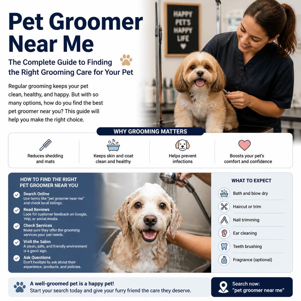Pet Groomer Near Me