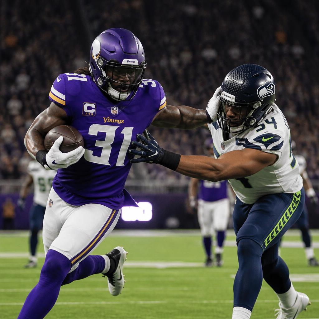Minnesota Vikings vs Seahawks Match Player Stats