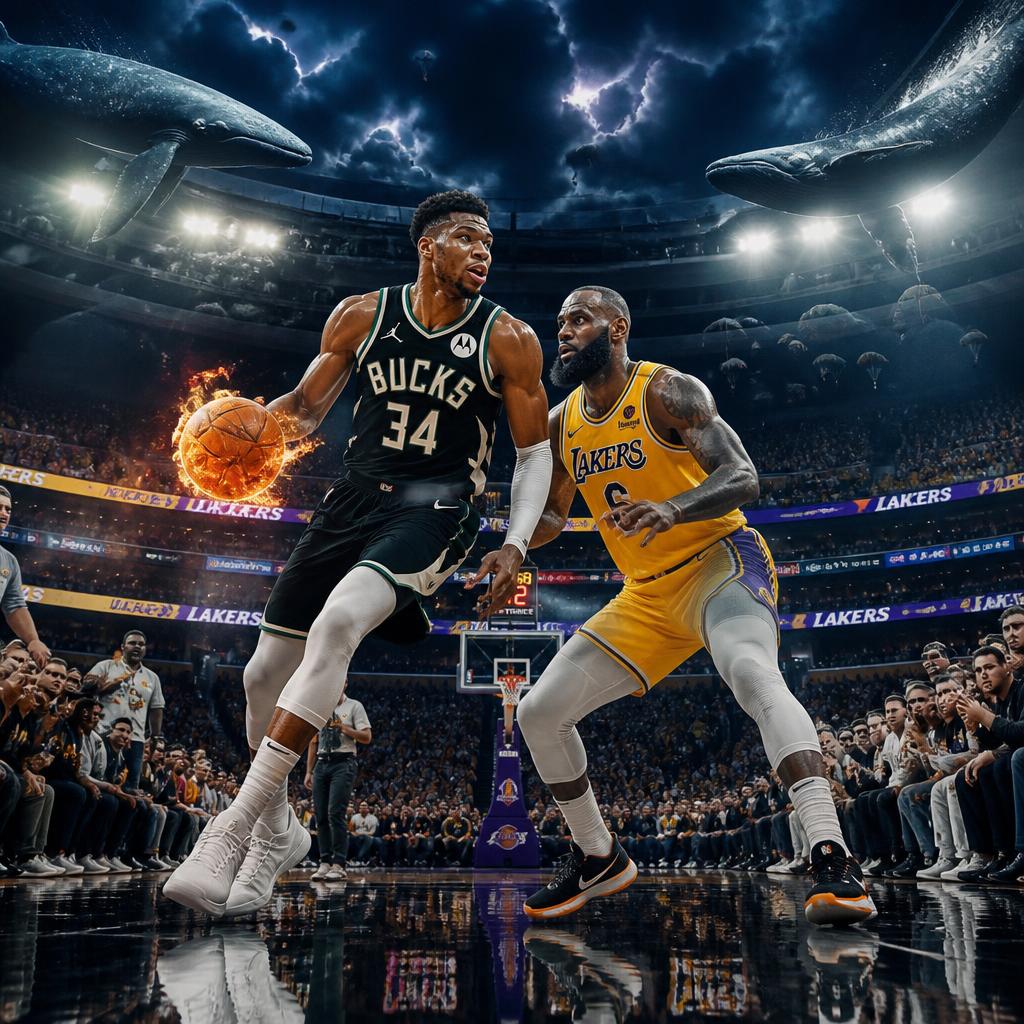 Milwaukee Bucks vs Lakers Match Player Stats