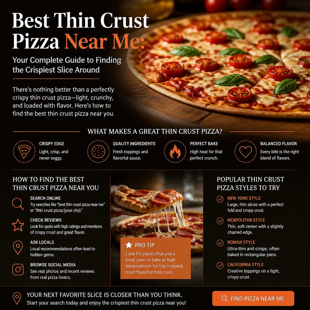 best thin crust pizza near me
