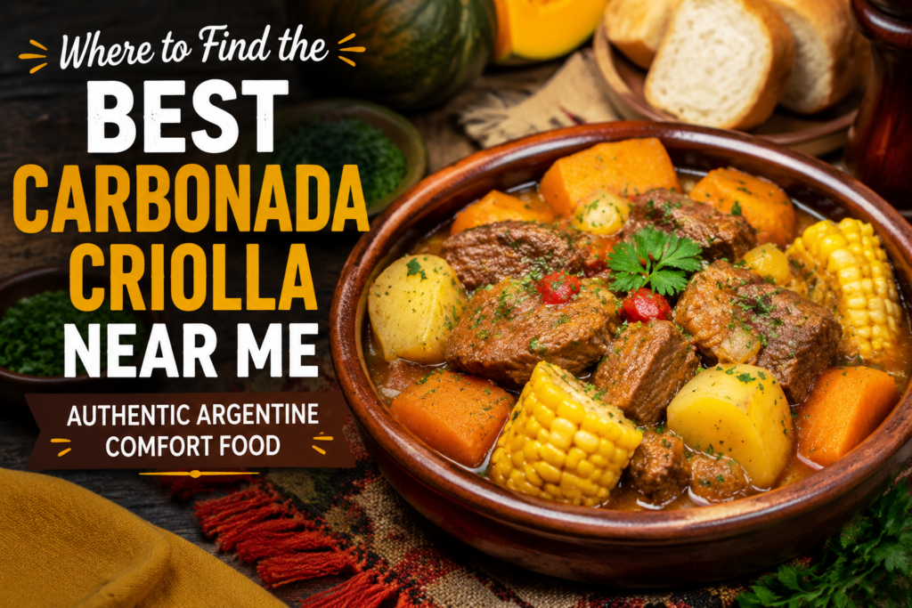 Best Carbonada Criolla Near Me: Where to Find This Traditional Argentine Comfort Dish Best Carbonada Criolla Near Me