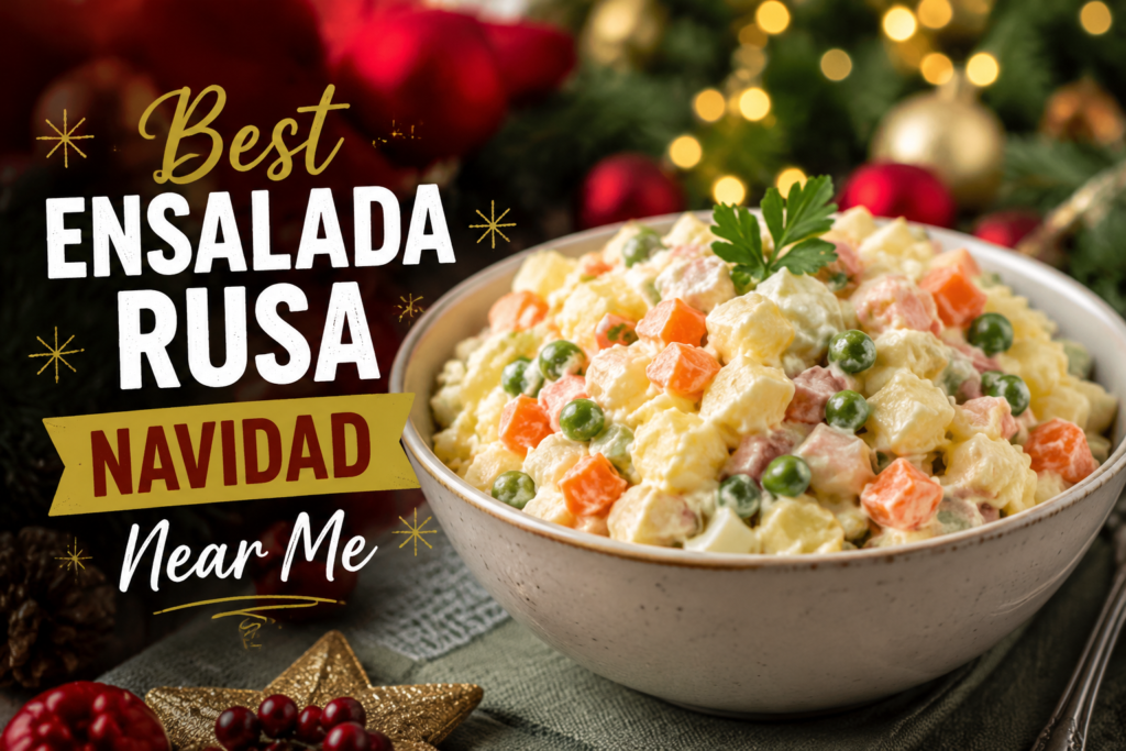 Best Ensalada Rusa Navidad Near Me – Find Fresh & Authentic Holiday Potato Salad Options Today Best Ensalada Rusa Navidad Near Me