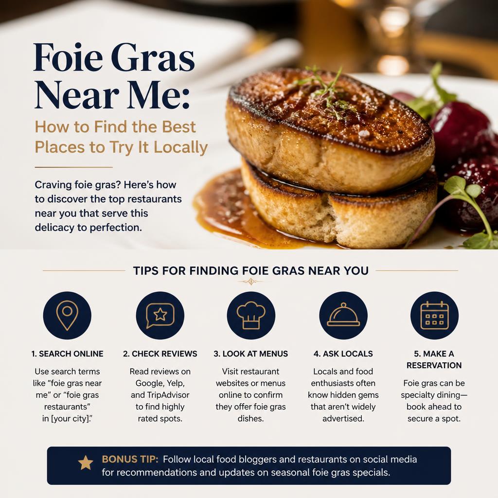 Foie Gras Near Me: How to Find the Best Places to Try It Locally Foie Gras Near Me